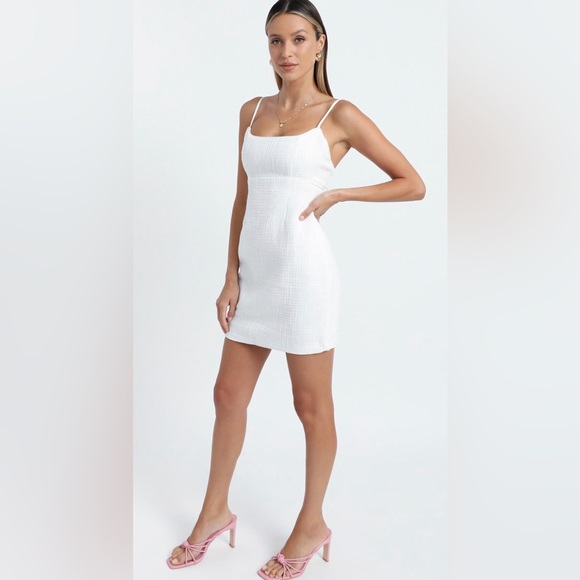 ELKIN DRESS IN WHITE - Picture 3 of 10